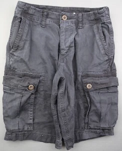 Men's 2020 American Eagle Cargo Shorts Next Level Flex Black Size 28 - Picture 1 of 8