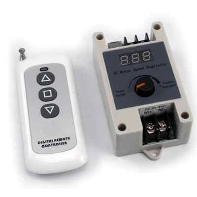 433M Wireless Remote Control DC Motor Speed Regulator 12V24V PWM Stepless Speed - Image 1 of 4