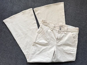NWT $60 AMERICAN EAGLE Festival Flare Stretch High Rise Corduroy Pants - Sz 12 - Picture 1 of 13