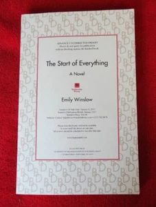 Inhaltsangabe zu „Advance Proof The Start of Everything“ von Emily Winslow - Bild 1 von 4