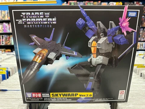 Transformers Takara Tomy Masterpiece MP-52+SW Skywarp 2.0 Action Figure Cover