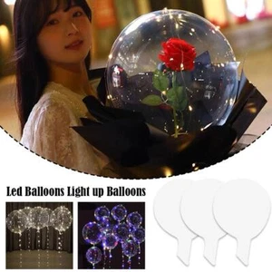 .#*. Palloncini con illuminazione a LED palloncino Bobo trasparente elio luminoso bolla calda~ - Foto 1 di 19