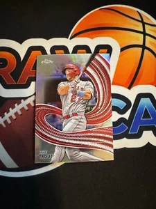 2024 Mike Trout Topps Chrome Insert Strokes S-1 Angels - Picture 1 of 2