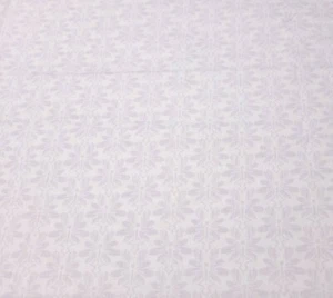 1 yd 18" Cherry Pop Wilmington Prints Gray Floral on White - Picture 1 of 2