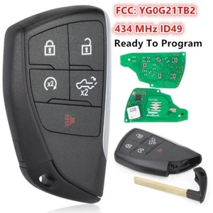 Llave inteligente para Chevrolet Silverado 2022 2023 2024 mando a distancia de proximidad YG0G21TB2 - Imagen 1 de 6