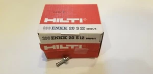 Hilti Nails/Studs For Steel or Concrete 100 ENKK 20 S 12 Older version of X-U P8 - Picture 1 of 3