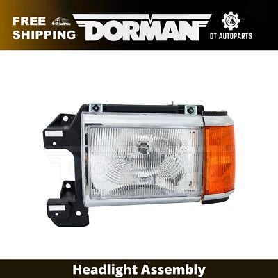 Conjunto de faróis esquerdo 1988 1989 1990 Ford Bronco Dorman 1987-1991 - Imagem 1 de 4