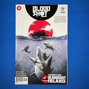 Bloodshot Reborn #18 portada un último número final Valiant Comics 2016 Jeff Lemire - Imagen 1 de 3