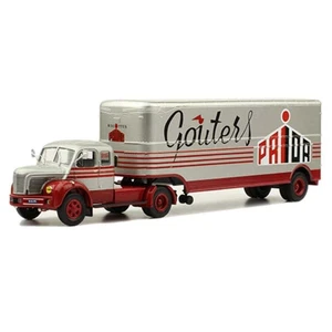 Berliet TLR 10 M Gouters PRAIDA semi truck trailer1:43 Ixo Altaya Diecast - Picture 1 of 2