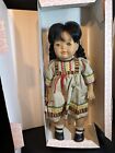 Gotz Puppe 18&quot; Beautiful Black Haired Cassandra Doll With Box Germany