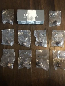 Omnia 9168/30.VC perilla de cabina vintage cobre tocador perillas de cajón lote de 10 piezas nuevo en caja - Imagen 1 de 6