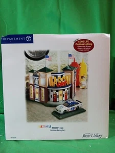 2005 Department 56 Snow Village #56.55381 NASCAR CAFE UNUSED - Picture 1 of 2