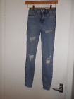 New Look girls age 12 Hallie Disco disressed/ripped/faded blue jeans