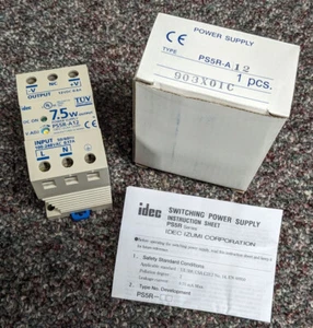 PS5R-A12 POWER SUPPLY INPUT100-240VAC 0.17A OUTPUT 12VDC 7.5W - Picture 1 of 2