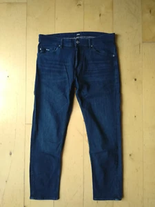 Hugo Boss Jeans Stretchjeans TABER Tapered Fit Herren Gr. 34/30 blau - Bild 1 von 3