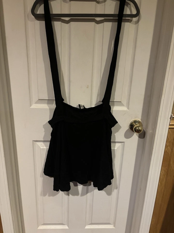 ASOS Skater Skirt With Suspenders Size 14 - Image 1 of 2