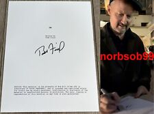 TODD FIELD SIGNED AUTOGRAPH TAR FULL 94 PAGE MOVIE SCRIPT w/EXACT PROOF