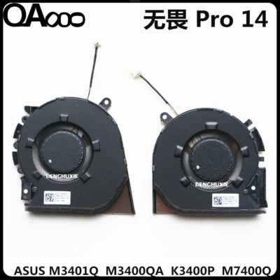 LAPTOP FAN FOR ASUS PRO 14 M3400QA M3401Q K3400P M7400Q CPU COOLING FAN - Image 1 of 4