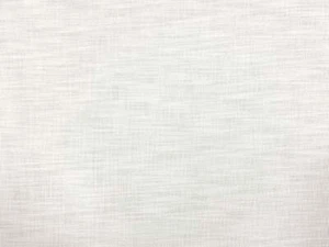 Designer White Linen Water & Stain Resistant Upholstery Fabric - Picture 1 of 5