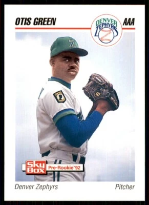 1992 SkyBox AAA Otis Green Denver Zephyrs #63 - Image 1 of 2