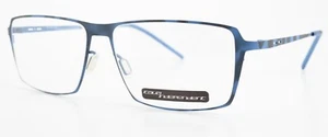 ITALIA INDEPENDENT Brille 5211/023 55-14 140 703 2.0 Blue Pattern Matt Optic Men - Picture 1 of 13