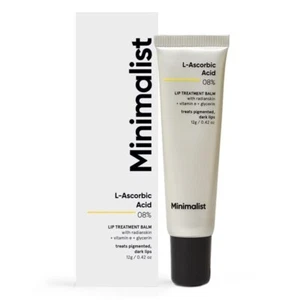 Minimalist 8% L-Ascorbic Acid Lip Treatment Balm With Vitamin E & Glycerin 12gm - Picture 1 of 5