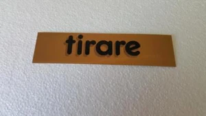 AUFKLEBER SCHRIFTZUG ZIEHEN 16x4 AUTO - Bild 1 von 1