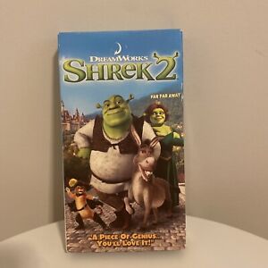 Shrek 2 VHS Cassette Movie New Sealed Cameron Diaz, Eddie Murphy, Mike Myers