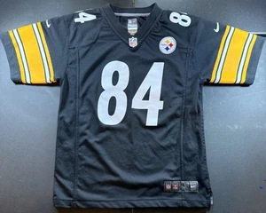 Nike Antonio Brown Pittsburgh Steelers #84 On Field Jersey Large Youth - Picture 1 of 7