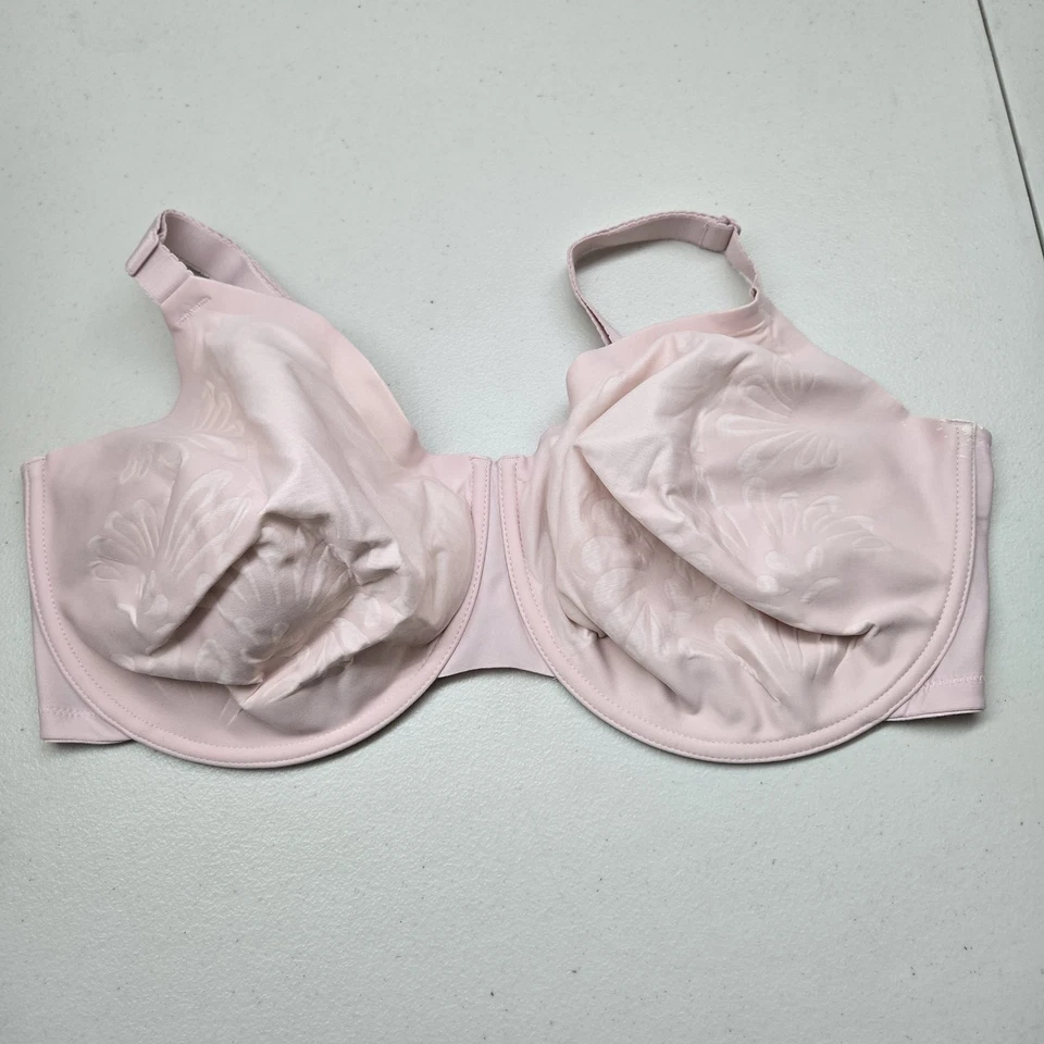 Sujetador Bali Mujer 40DDD Rosa Floral Con Aros Minimizador Sin Forro Correas Ajustables Foto 1 de 4