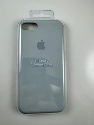 NEW in box Original OEM Apple Silicone Case for iPhone 7 8 SE2 SE3 Mist Blue - Image 1 of 3
