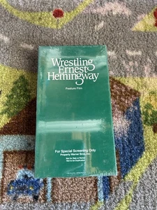 Wrestling Ernest Hemingway VHS FYC Academy Screener 1993 Robert Duvall New - Picture 1 of 6