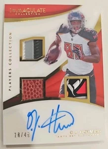 2018 Panini Immaculate Player's Collection /49 OJ Howard #PC-OJ Auto NM - Picture 1 of 4