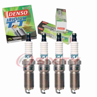 4 свечи зажигания Denso Iridium TT для Land Rover LR2 2,0 л L4 vz 2013-2015 годов выпуска - Изображение 1 из 4