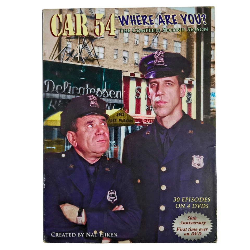 Car 54, Where Are You? Season 2 DVD (Region 1) 60s US Sitcom Comedy Series - Image 1 of 4