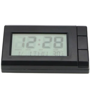 High Quality Digital Clock Electronic Display Auto Thermometer Car LCD - Picture 1 of 11