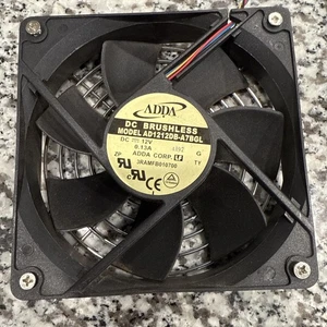 Adda DC12V 0.25A 92mm x 92mm x 25mm Fan 3Pin Brushless AD0912HS-A76GL 326704-001 - Picture 1 of 6