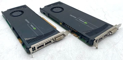 2X DELL 6WTYT NVIDIA QUADRO 4000 2GB GDDR5 PCIe  VIDEO GRAPHIC CARDS - Image 1 of 4