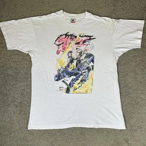 Vintage 1992 Ghost Rider Vs Wolverine Comic Bilder Marvel T-Shirt Größe Large Tee - Bild 1 von 16