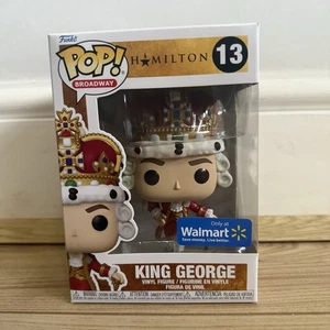 Funko Pop Hamilton King George #13 Vinyl Figur Broadway Walmart Exclusive - Bild 1 von 6