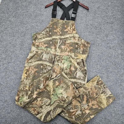 Cabelas XL Outdoor Gear Hunting Camo Overalls Timber Advantage - Image 1 of 4