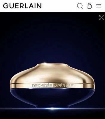 Guerlain Orchidee IMPERIALE 抗衰老全效护理霜 1.6 盎司/50 毫升全新540 美元 — 第 1/4 张图片