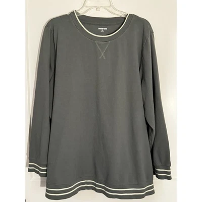 Lands' End Long Sleeve Shirt Men 3XL Green Gorpcore Outdoor Weekend Casual - Image 1 of 4