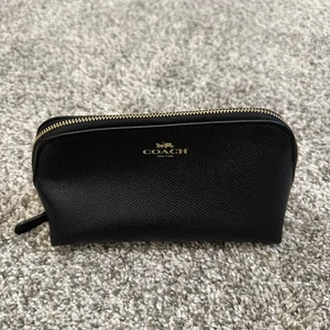 Coach Astuccio cosmetico trucco donna pelle grana incrociata 17 - Foto 1 di 6