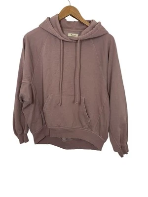 Sudadera Madewell Terry Relajada Manga Raglán Mujer Mediana Rosa Malva Foto 1 de 4
