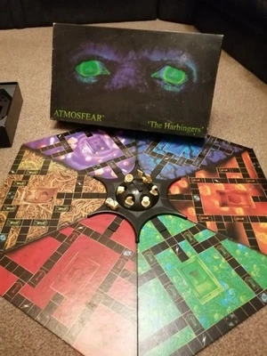 Atmosphere The Harbingers Board Game VHS Video 1995 Complete Set + booster tape - Image 1 of 4