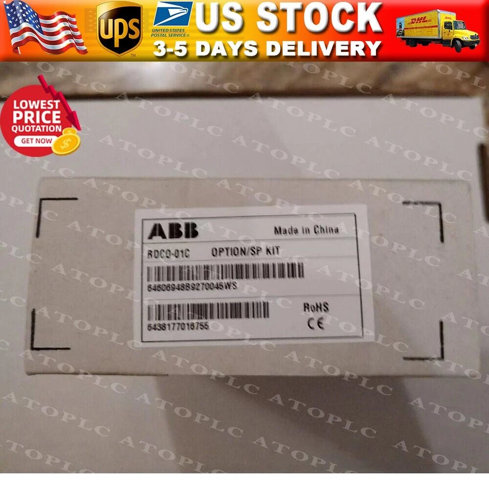 RDCO-01C ABB Fiber Optic Adapter Module Fast Shipping - Image 1 of 4
