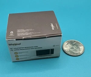 NEW ZURU MINI BRANDS HOME WHIRLPOOL COUNTERTOP MICROWAVE OVEN MINIATURE - Picture 1 of 3