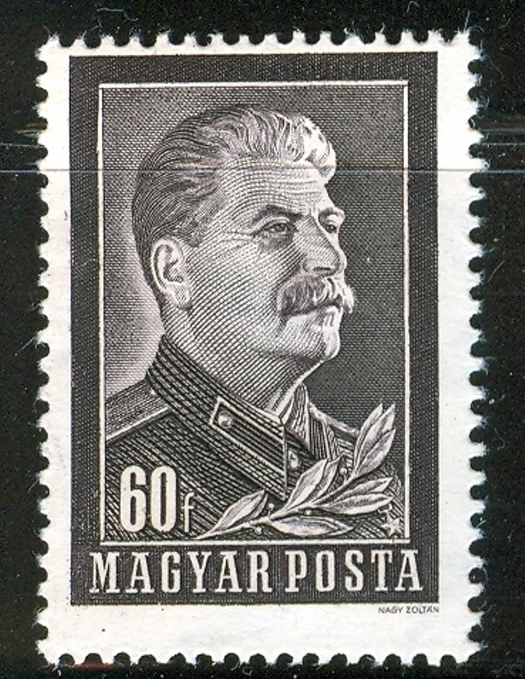 HUNGRÍA-1953. ¡¡Muerte de Joseph Stalin MNH!! Mi 1296. Foto 1 de 1