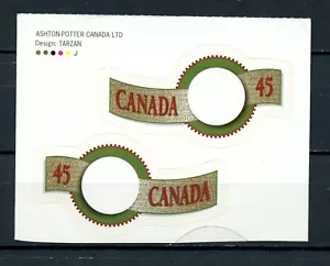 Canada MNH #1568-69 Greetings Bklt 2 Pair Provinces Self Adhesive 1995 A472 - Picture 1 of 1